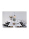 Light Home Candelabru Suspendat Negru cu Soclu E27