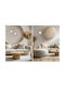 Light Home Κρεμαστό Φωτιστικό Χρυσό με Ντουί E27