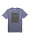 Αθλητικό T-shirt Μπλε Heather