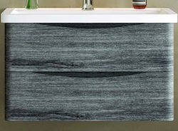 Gloria Saloon Πάγκος χωρίς Νιπτήρα Grey