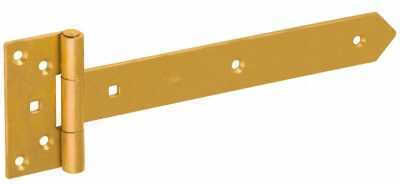 Domax Gate Hinge 200x45x3mm Golden Zinc Gates Doors