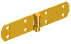 Domax French Hinge 140x35x2.5mm Gold Zinc Chest