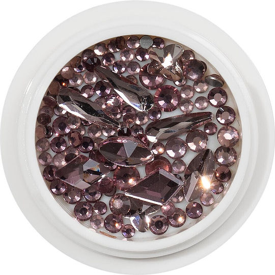 Luxorise Nail Art Nail Crystals Light Amethyst
