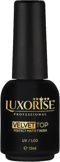 Velvet Top Coat Perfect Matte Finish Luxorise 15ml