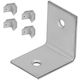 Kotarbau Connector for Pergola Made of Steel 3x3cm 50 Pieces