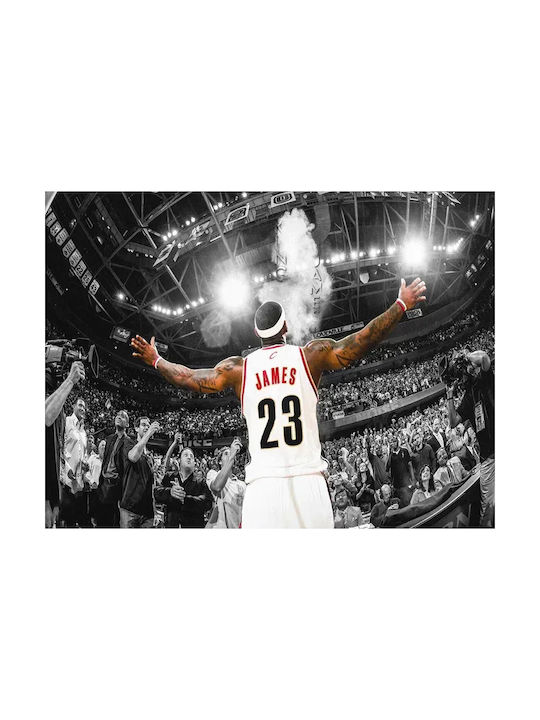 Poster NBA Lebron James Cavaliers Snk216 40cm X 50cm