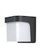 Inlight Iluminat Exterior Montat pe Perete LED 13W cu Lumină Albă Reglabilă 17.5x17.5cm