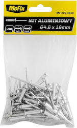 McFix McFix Aluminium Nieten M4x8mm 1000 Stück