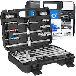 Geko G10173 Set Chei Cu Clichet 1\4" 3\8" 1\2" 25 Bucăți Geko G10173 Set Chei Cu Clichet 1\4" 3\8" 1\2" 25 Bucăți