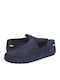 Suede Herren Mokassins in Blau Farbe