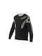 Herren Lange Ärmel Fahrradtrikot Mountain Bike Schwarz