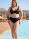 Women's Bikini J3109 Set Bikini with Light Padding Black