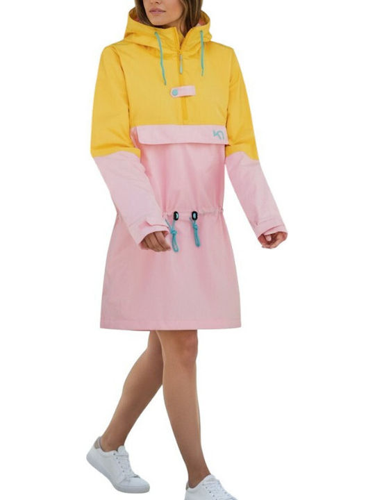 Kari Traa Women's Jacket for Winter Yellow/Pink