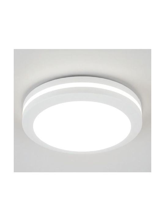 Inlight Deckenleuchte montieren 30cm Weiß mit Integrierte LED