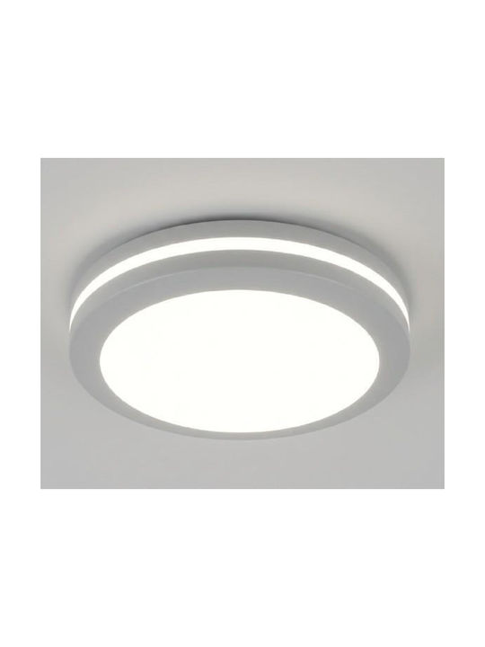 Inlight Deckenleuchte montieren 30cm Gray mit I...