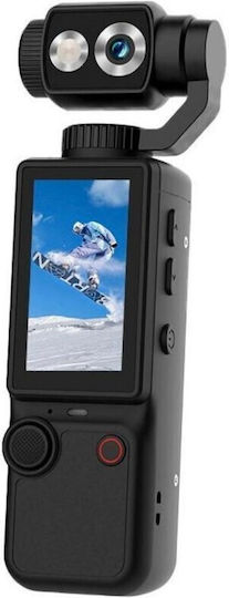 Kalobee Pocket 3 Pro Action Camera 4K Ultra HD με Οθόνη Μαύρη