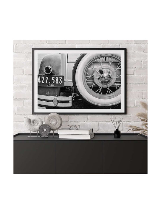Poster Vintage Car I Pst2570 40cm X 50cm Brown ...