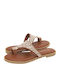 Nikie Flache Sandalen Für Damen Tabac Braun