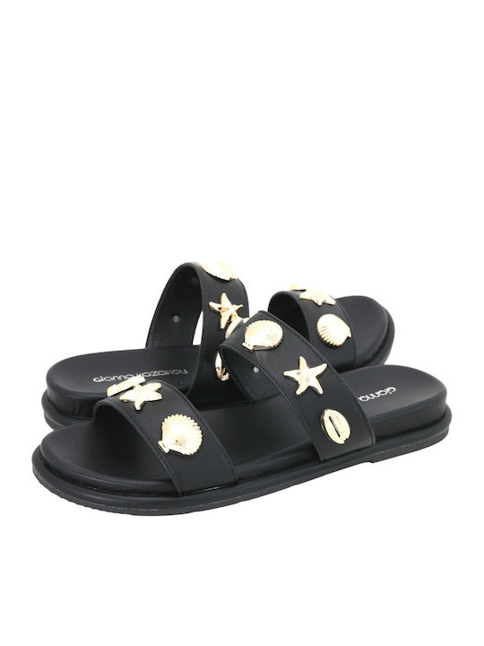 Gianna Kazakou Neuca Leather Women's Flat Sanda...