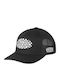Von Dutch Kinderhut Stoff Schwarz