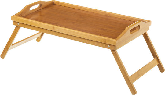 Bakaji Bamboo Δίσκος Κρεβατιού 50x30x22cm