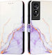 Book Tempered Glass Purple (TCL 50 SE)