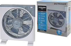 DictroLux Ventilator De Masă 33cm Alb DictroLux Ventilator De Masă 33cm Alb
