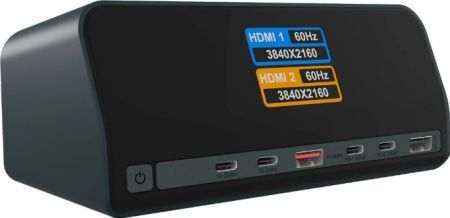 Icy Box Docking Station With PD Black (IB-DK2300-CH)