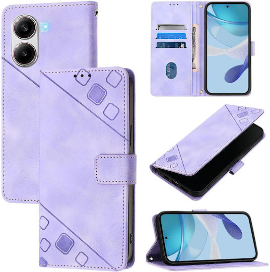 Book Tempered Glass Violet (Poco X7 Pro)