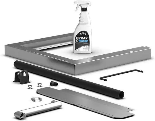 Double Stack Installation Kit + Spray&rinse Unox Xwkqt-00ef-e-sr
