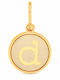Alex and Ani Charm Monogramm Vergoldet