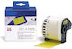 Label Maker Tape 30.48m x 62mm In Yellow Colour