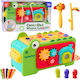 Lean Toys Cub de Activitate cu Muzică pentru 18+ Luni