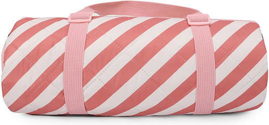 Monneka Beach Mat Stripes Bloom & Blush 140x170cm
