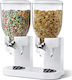 Cereal Dispenser with 2 Containers