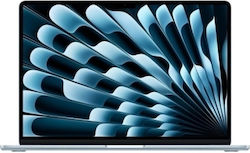 Apple MacBook Air 15.3 Zoll IPS Retina Display (M5-10-Kern/32GB/2TB SSD/10-Kern-GPU) Himmelblau Internationales Englisch Tastatursprache