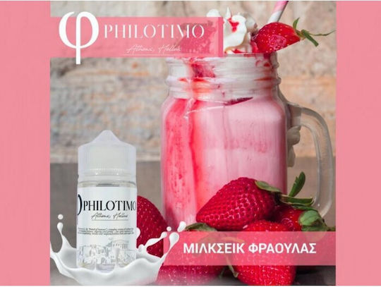 Philotimo Flavor Shot Milchshake 6ml/60ml 1 Stück Milchshake Erdbeere