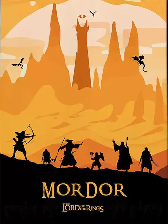 Poster Herr der Ringe Mordor Mv127 40cm x 50cm