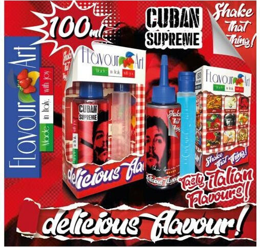 Flavour Art Flavor Shot Mix 60ml/100ml 1 Stück Kubanischer Supreme