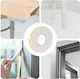vidaXL Self-Adhesive Foam Tape White 2mm