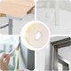vidaXL Self-Adhesive Foam Tape White 4mm 2 Pieces