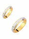 Ioannis Kosmima Bicolour 9K Wedding Rings Set