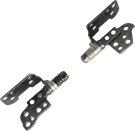 Laptop Hinges Bracket Set Dell Latitude 13 7310 E7310 7310-406JJ 7310-MN3C8 08Y23K 8Y23K 03F22J 3F22J Left & Right No Brackets Code 1-HNG0860
