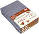Karo Protective Mattress Cover King Size With Fitted Gray 220x240cm