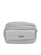 Fabric Women's Crossbody Shoulder Bag White