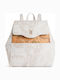 Women's White Backpack