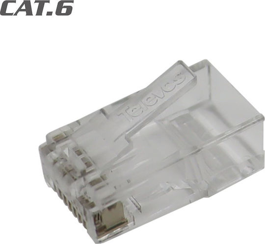 Televes 209902 Conector RJ-45 UTP Cat.6 Masculin