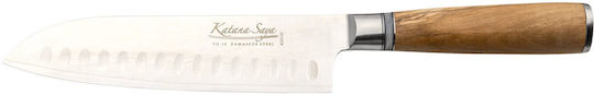 Grunwerg Santoku Messer aus Stahl 18cm