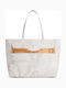 Geo Women's Shoulder Bag White