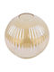 Riffle Honey Glass Shade Small Ball 14cm